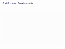 Tablet Screenshot of fortbovisanddevelopments.com